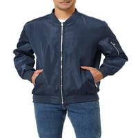 Jedinstvena povoljna Muška vjetrovka lagani dugi rukavi Bomber jakna sa patentnim zatvaračem