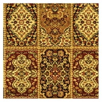 Lyndhurst Josephine Tradicionalni ručni tepih za trkače, više crvena, 2'3 16 '
