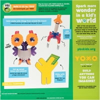 Izgradite iT komplet YOXO® PBS Kids® Toy komplet za gradsku kutiju