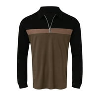 Duge Rukave Polo Majice Za Muškarce Casual Kratki Rukav Ljetne Moisture Wicking Golf Majice