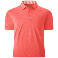 Muške Golf polo majice Casual Business kratki rukav Polo majica za muškarce Casual Golf Moisture Wicking