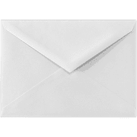 LUXPaper a šiljatim poklopac koverte, 1 8, lb. Svijetlo Bijela, Pakovanje