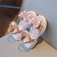 Djevojke Sandale Open Toe Dizajn Sandale Bowknots Ravne Sandale Ljetne Haljine Cipele Djevojke Sandale