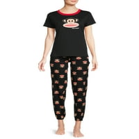 Paul Frank ženska majica i džogeri Set za spavanje, 2 komada