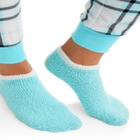 Vrijeme odmora ženski i ženski Plus 3-dijelni set za spavanje s čarapama