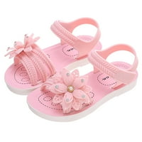 Cipele za dijete Ljeto Novo meko potplat ne kliznute udobne modne princeze cipele s lukom sandale