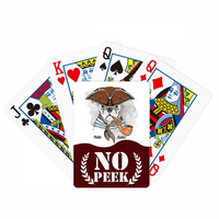 Lijepa akvaretna ilustracija plića za pse ilustracija PEEK Poker igračka karta Privatna igra