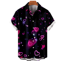 Modna majica za print srca Skraće s kratkim rukavima Proljetna ljetna bluza, Child-100, # 03