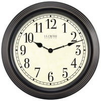 La Crosse Clock Lincoln Antique Brown Kvarcni zidni sat
