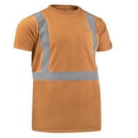 Sjeverna visoka vidljivost Reflektivna sigurnosna majica kratkih rukava sa vlagom Wicking MESH-6698-M