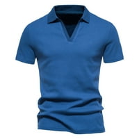 Muška kratkih rukava Polo košulje Casual Pamuk Slim Fit Basic Summer Majica Golf majice za muškarce