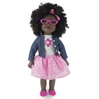 Funrise Pozitivno savršena 18 Afroamerička lutka za malinu, Kennedy