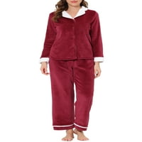 Jedinstveni Setovi odjeće za spavanje u pidžamama sa dugim rukavima na dugmad