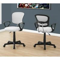 Uredska stolica, podesiva visina, okretna, ergonomska, naslona za ruke, radni sto, rad, maloljetni, metal,