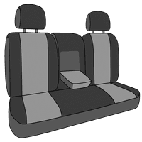 Caltrend Stražnji podijeljeni stražnji i čvrsti jastuk Neosupreme Seat pokriva za 2005- Chevy Pontiac