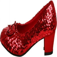 Judy Red Sequin Cipele Za Djevojčice Dodatak Dječijem Kostimu
