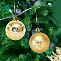 Dengmore Božićno ukrašavanje drvca Otporno na ukrase Xmas Drvo viseći ukrasi Božićna kugla baubelji Privjesak