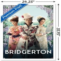 Netfli Bridgerton - Trio zidni poster, 22.375 34