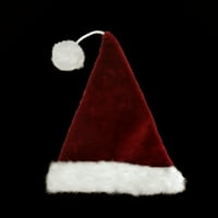 Crvena i bijela Pom Pom Santa Unise Odrasli Božićni kaputski nosač - jedna veličina