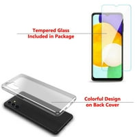 Udarna modna futrola za telefon Samsung Galaxy a 5G, sa zaštitom ekrana od kaljenog stakla