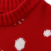 Jesen zima djevojčice dječaci pleteni džemper Božić Outifts Jelena stablo uzorak pleteni džemperi vijčani
