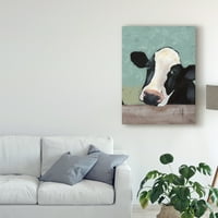 Zaštitni znak likovne umjetnosti' Holstein Cow III ' platnena Umjetnost Jade Reynolds