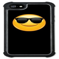 Apple iPhone Plus iPhone 6S Plus poklopac futrole za mobilni telefon sa Jastučastim uglovima-Emoji naočare