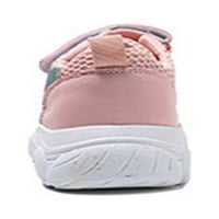 Lumento trenažeri za djevojčice ravne patike niske sportske udobnosti cipele za hodanje teretana cipele za trčanje sa okruglim vrhom koje apsorbuju udarce Pink 10c