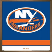 New York Islanders - Logo zidni poster, 14.725 22.375