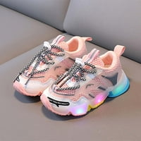 Simplmasygeni Toddler Shoes klirens Toddler Infant Kids Baby Girls Boys LED Light Shoes Casual Shoes Sports Shoes