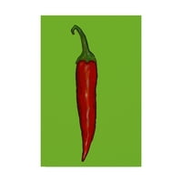 Zaštitni znak likovne umjetnosti' Red hot Chilli pepper ' platno Art Sarah Thompson-Engels