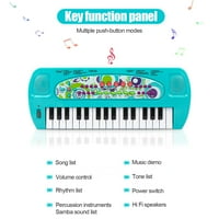 Dečija klavirska tastatura, tasteri multifunkcionalni prenosivi klavir za decu, električni klavir Muzički instrumenti igračka za dječake i djevojčice