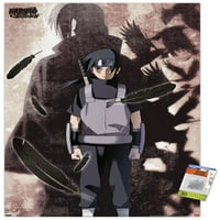 Naruto Shippuden - Itachi Uchiha zidni poster sa push igle, 22.375 34