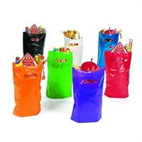 Plastične vrećice obojene boje - Party pribor -