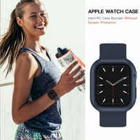 Recoppa kompatibilna za Apple Watch Case Series 7, otporan na udarce ultra tanki kasu na tvrdom braniku