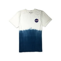Skull & Wings Tie Tie Dye kratki rukav NASA grafička majica