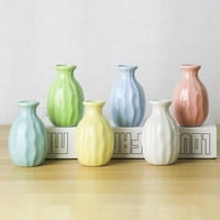 Moderne čvrste cvijeće keramičke vaze nordijske zastakljene vaze cvjetni lonac za ukrašavanje kućnog uređenja
