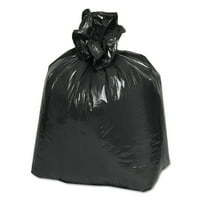 Klasične vrećice za smeće s niskim gustoćom, 16gal, 0. mil, 32, crna, 500 kartona