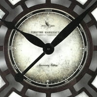 FinisMime & Co. Brown Majestic Hollow Wall Clock, Tradicionalni, analogni, in