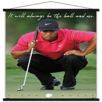 Tiger Woods - lopta i ja 24 40 uokvireni plakat