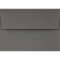 LUXPaper 4bar pozivnica koverte, Peel & Press, 1 8, dim siva, 80lb, Pack