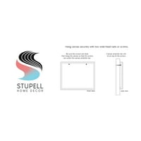 Stupell Industries Bold Rustic apstraktni mozaik krug uzorak ilustracija Moderna galerija slika-Wrapped