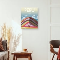 Remek-Djelo Umjetnička Galerija Peru Gradovi Platno Art Print, 22 28