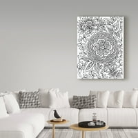 Zaštitni znak likovne umjetnosti 'Floral Patterns 4' platnena Umjetnost Jessice Putnam