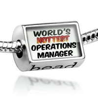 Bead Worlds najtopliji operativni menadžer šarm odgovara svim evropskim narukvicama