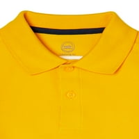 Wonder Nation Školska Uniforma Za Dječake Dugih Rukava Pique Polo Majica, Value Bundle, Veličine 4-18