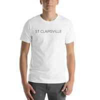 St Clairsville T Shirt Kratki Rukav Pamuk T-Shirt By Undefined Gifts