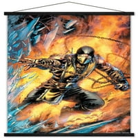 Mortal Kombat - Scorpion Comic zidni poster sa magnetnim okvirom, 22.375 34