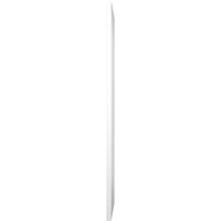 Ekena Millwork 15 W 69 H True Fit PVC dijagonalna ploča Moderni stil fiksne kapke, bijeli