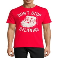 Nemoj prestati vjerovati muške Božić T-Shirt